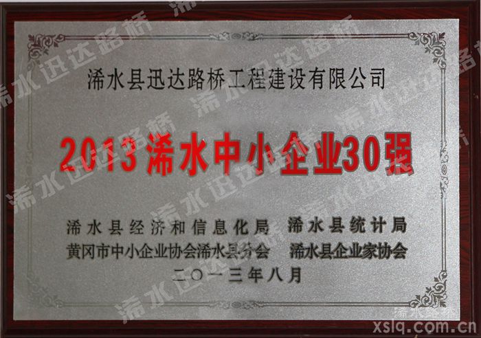 2013年中小企業(yè)30強