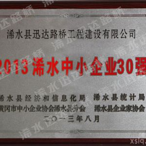 2013年中小企業(yè)30強