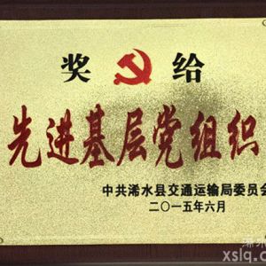 2015年縣交通運輸局：先進基層黨組織